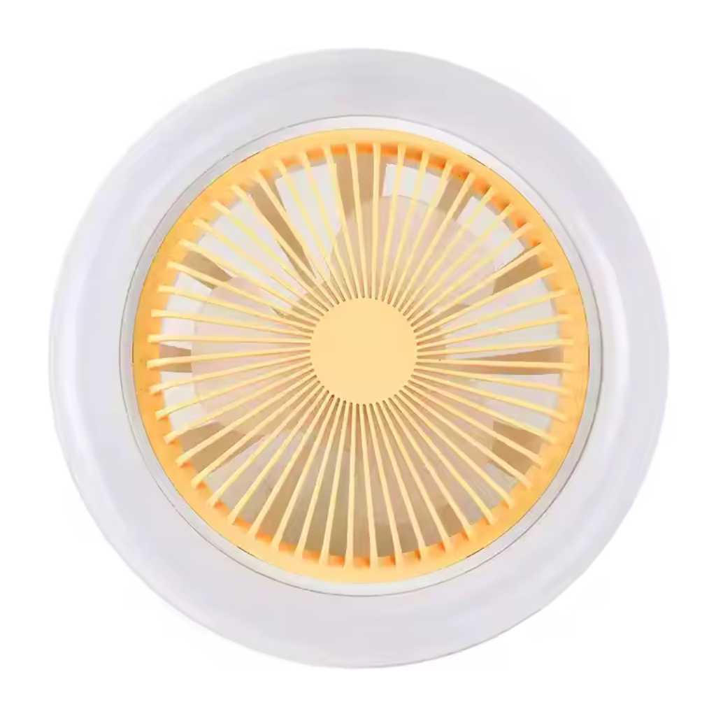 Lámpara Ventilador con Control Remoto | Iluminación y Frescura 2 en 1