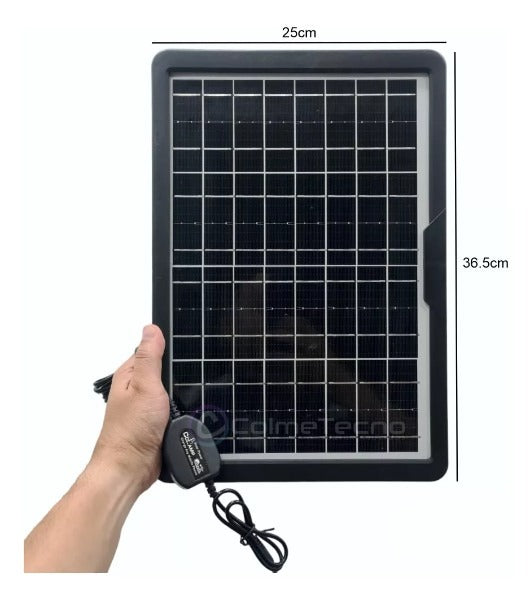 Panel Solar Portátil 15W con Salida USB – Carga Rápida y Energía Renovable